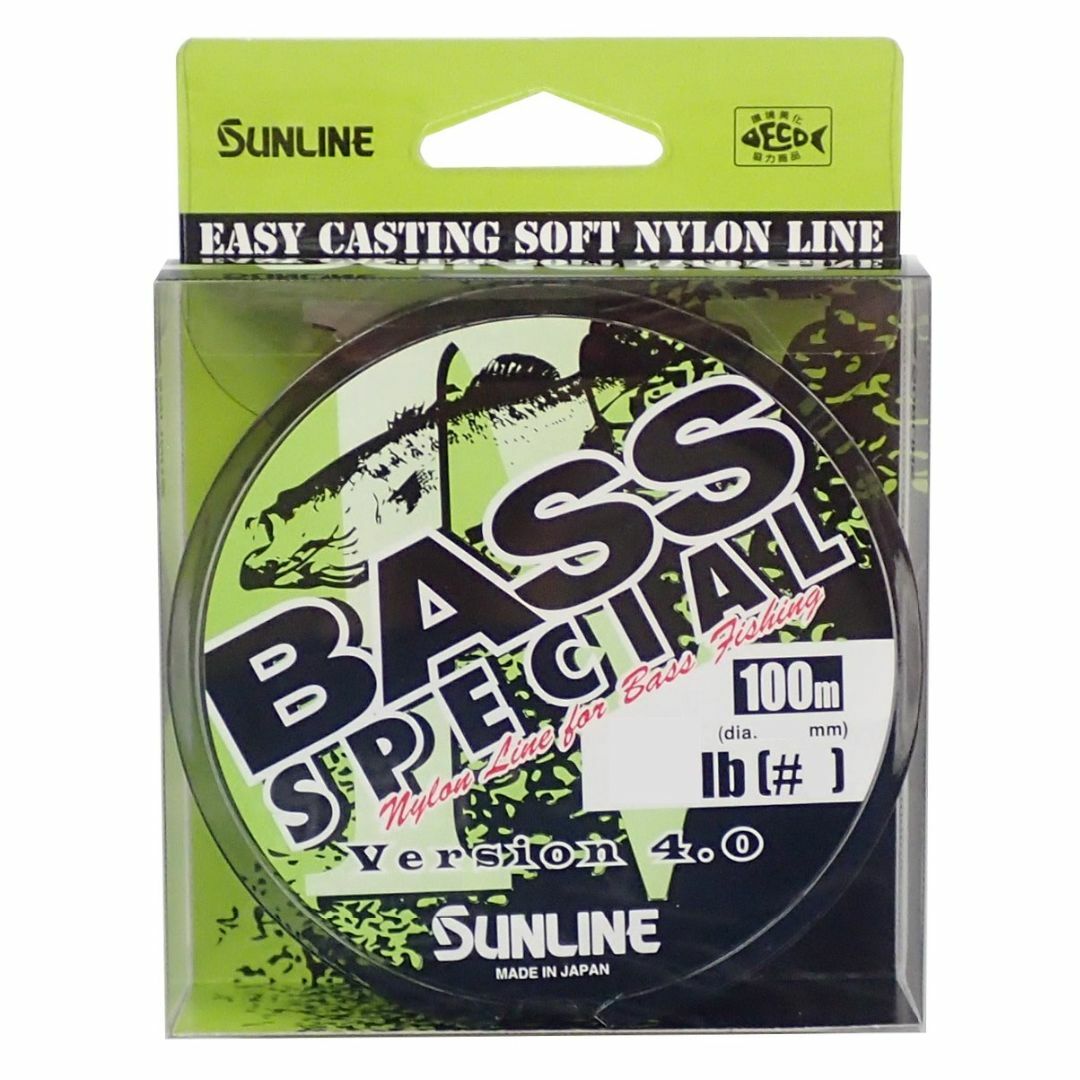サンライン(SUNLINE) ナイロンライン バススペシャル HG 100m スポーツ/アウトドアのフィッシング(釣り糸/ライン)の商品写真