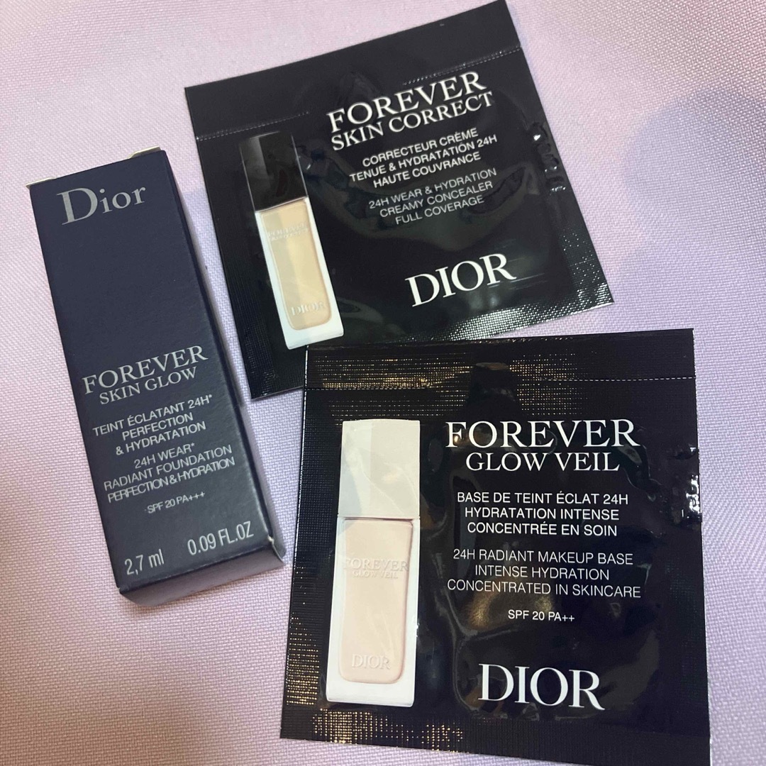 Dior - DIOR サンプル3点セットの通販 by AKANE's shop Dior - DIOR サンプル3点セットの通販 by AKANE's shop