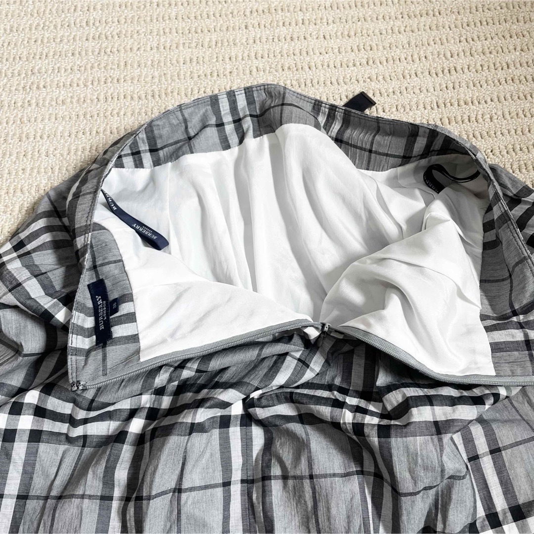 BURBERRY - サイズM バーバリーロンドン チェックスカート BURBERRY - サイズM バーバリーロンドン チェックスカート
