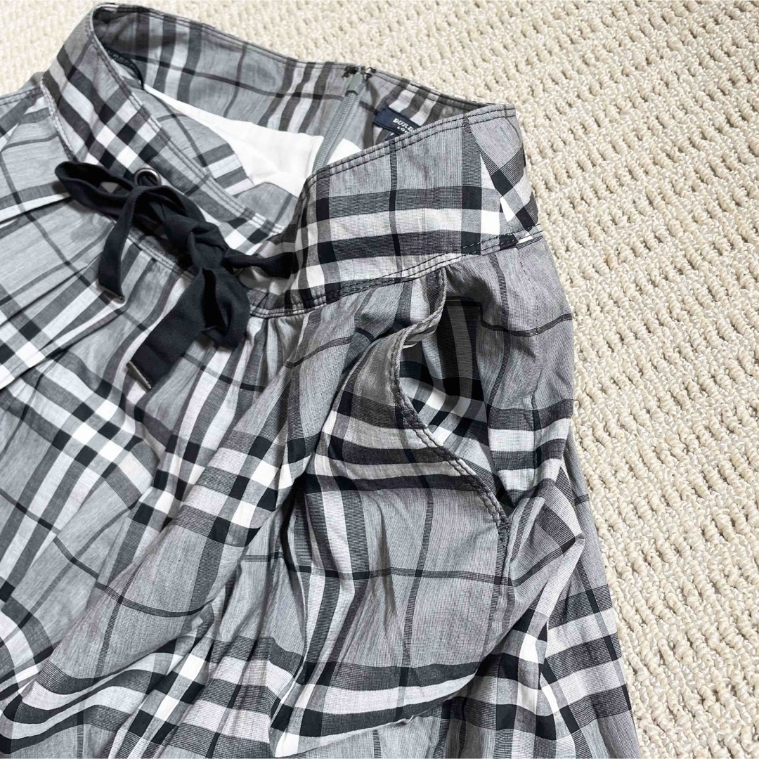 BURBERRY - サイズM バーバリーロンドン チェックスカート BURBERRY - サイズM バーバリーロンドン チェックスカート