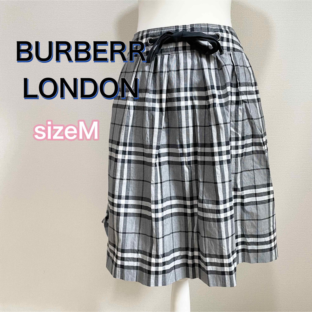 BURBERRY - サイズM バーバリーロンドン チェックスカート BURBERRY - サイズM バーバリーロンドン チェックスカート
