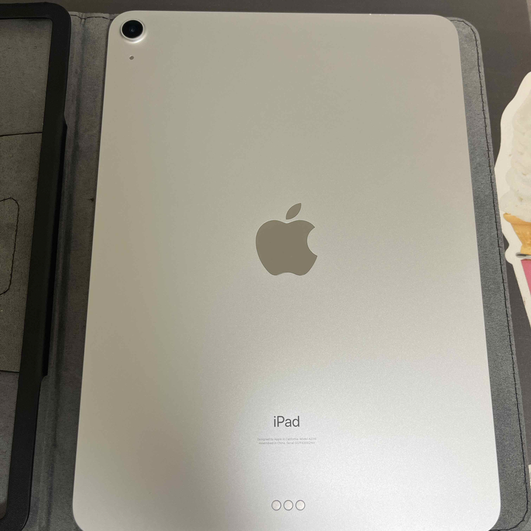 iPad - iPad Air 第4世代 256GB シルバー Apple Pencil付きの iPad - iPad Air 第4世代 256GB シルバー Apple Pencil付きの