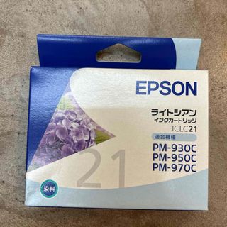 エプソン(EPSON)のEPSON インクカートリッジ ライトシアン ICLC21 1色(その他)