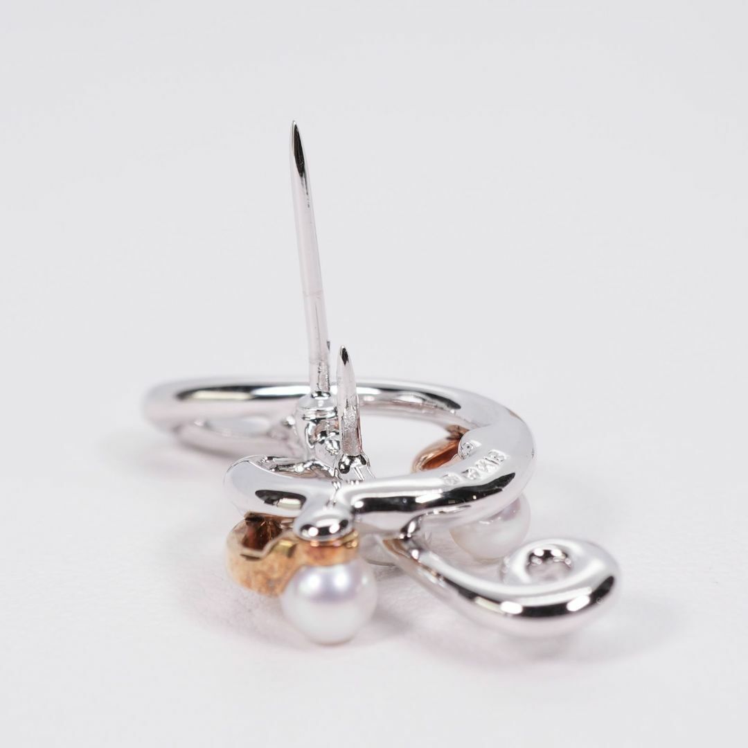 MIKIMOTO - 美品 ミキモト ト音記号 ブローチ 音符 シルバー×K18 MIKIMOTO - 美品 ミキモト ト音記号 ブローチ 音符 シルバー×K18