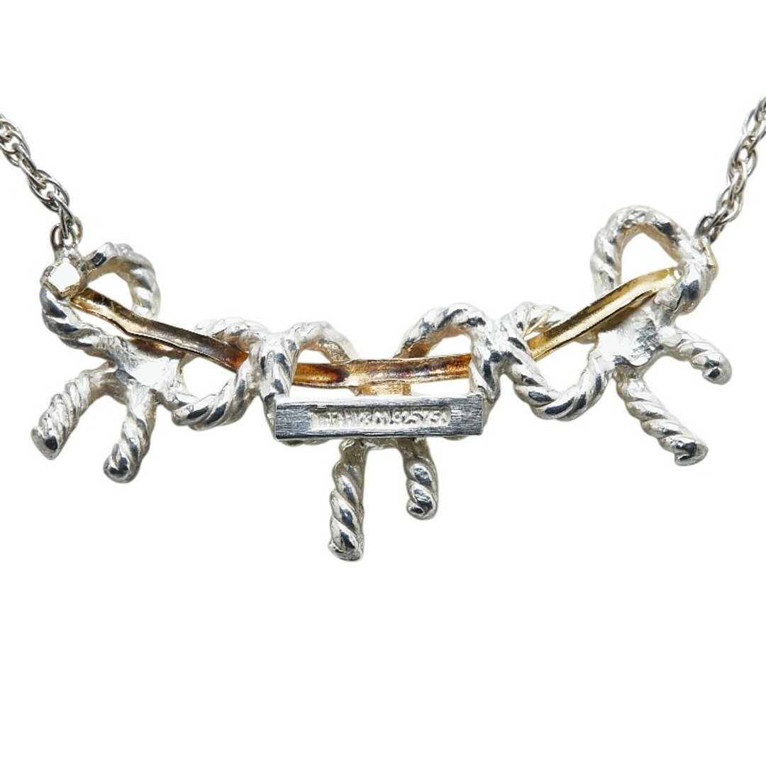 Tiffany & Co. - ティファニー トリプルリボン ネックレス SV925 Tiffany & Co. - ティファニー トリプルリボン ネックレス SV925