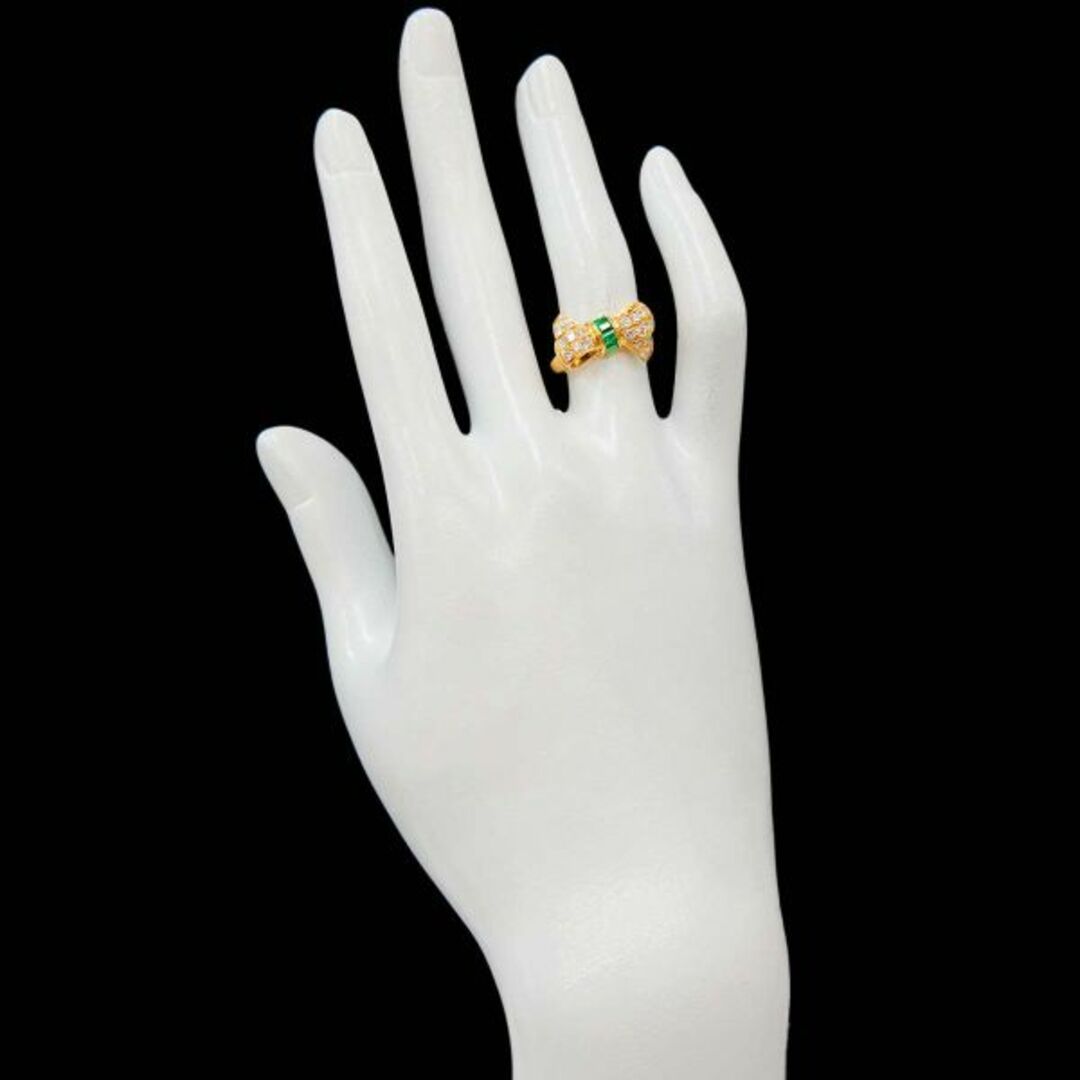 NINA RICCI - ニナリッチ NINA RICCI 11号 リング エメラルド NINA RICCI - ニナリッチ NINA RICCI 11号 リング エメラルド