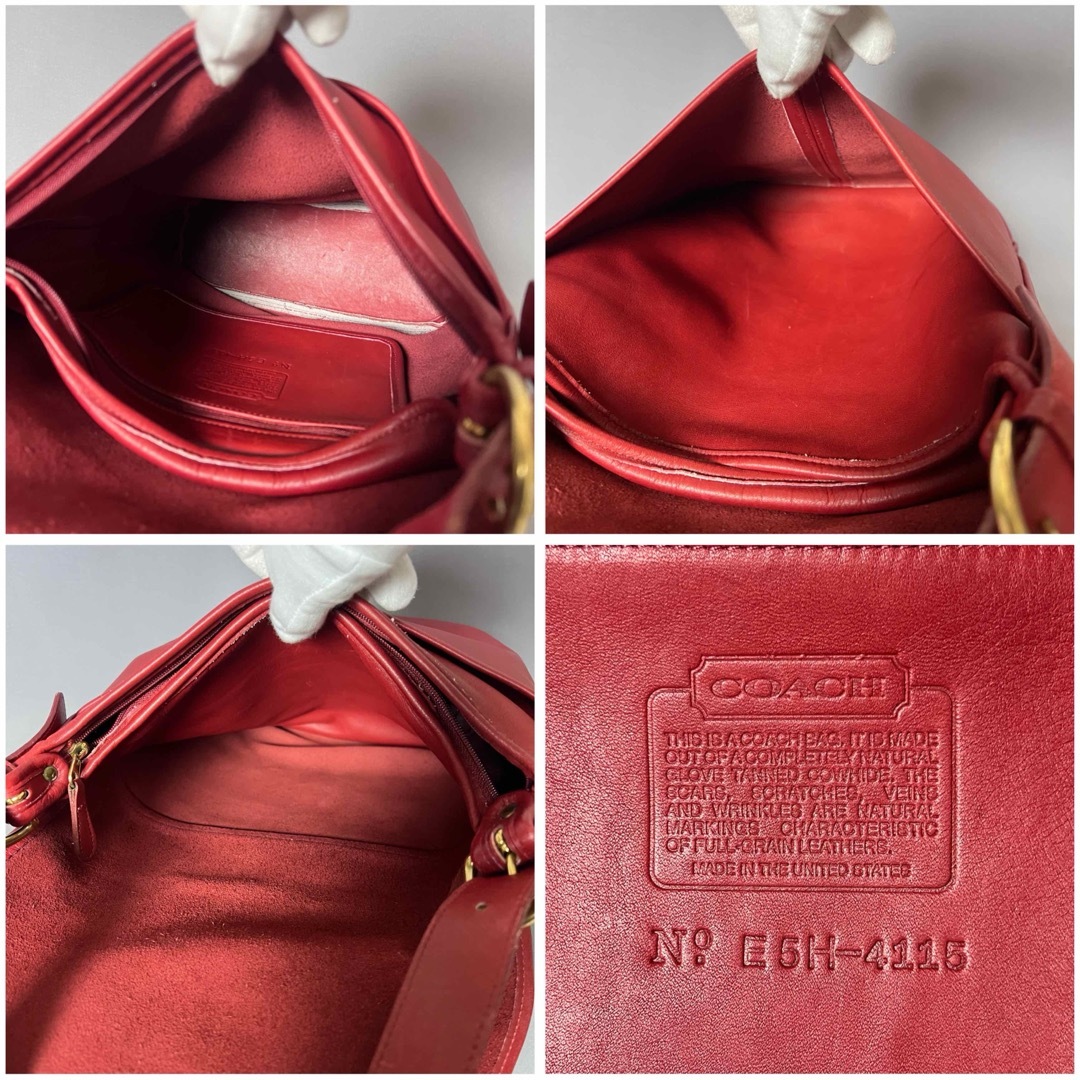COACH - オールドコーチ ショルダーバッグ グラブタンレザー COACH - オールドコーチ ショルダーバッグ グラブタンレザー