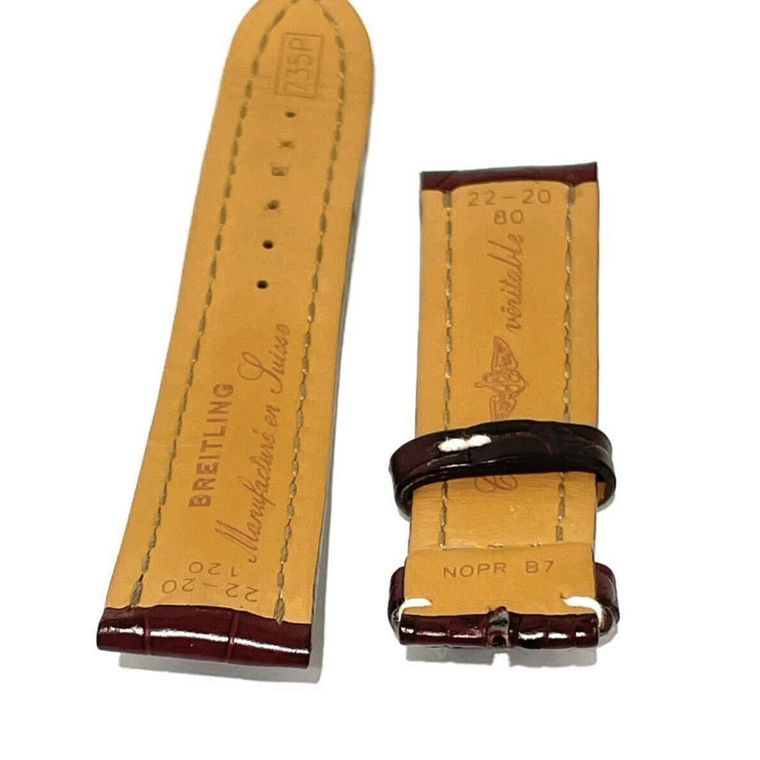 BREITLING - 未使用品 ブライトリング 時計ベルト 22/20mm BREITLING - 未使用品 ブライトリング 時計ベルト 22/20mm