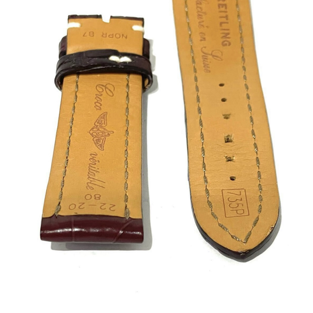 BREITLING - 未使用品 ブライトリング 時計ベルト 22/20mm BREITLING - 未使用品 ブライトリング 時計ベルト 22/20mm