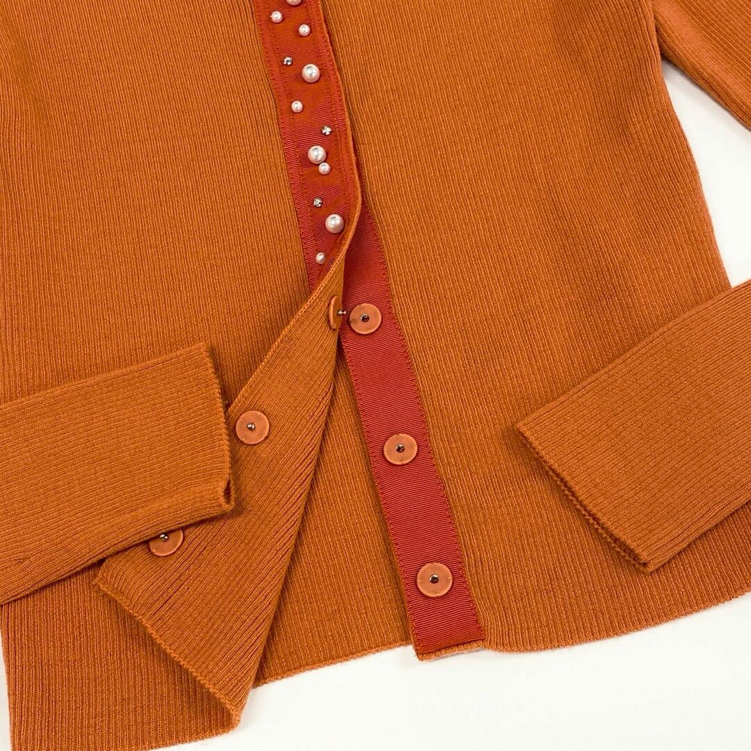 René - 29d11 《美品》 Rene ルネ パールビジュー ニット René - 29d11 《美品》 Rene ルネ パールビジュー ニット