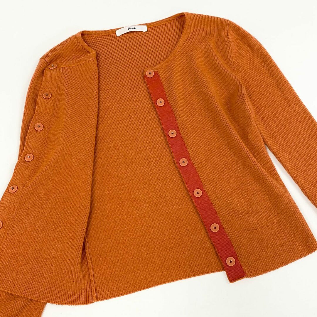 René - 29d11 《美品》 Rene ルネ パールビジュー ニット René - 29d11 《美品》 Rene ルネ パールビジュー ニット