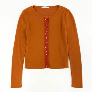 René - 29d11 《美品》 Rene ルネ パールビジュー ニット René - 29d11 《美品》 Rene ルネ パールビジュー ニット