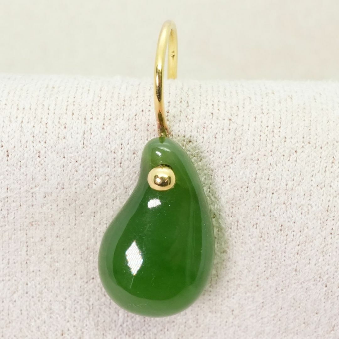 Tiffany & Co. - 希少 ティファニー K18 翡翠 ティアドロップ Tiffany & Co. - 希少 ティファニー K18 翡翠 ティアドロップ