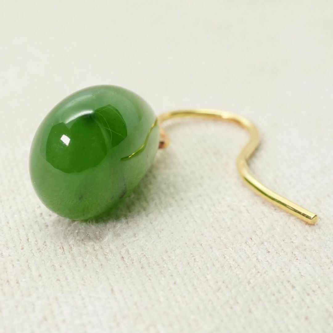 Tiffany & Co. - 希少 ティファニー K18 翡翠 ティアドロップ Tiffany & Co. - 希少 ティファニー K18 翡翠 ティアドロップ