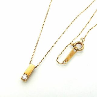 ヴァンドーム青山 ネックレス K10YG ダイヤモンド 28009741(ネックレス)