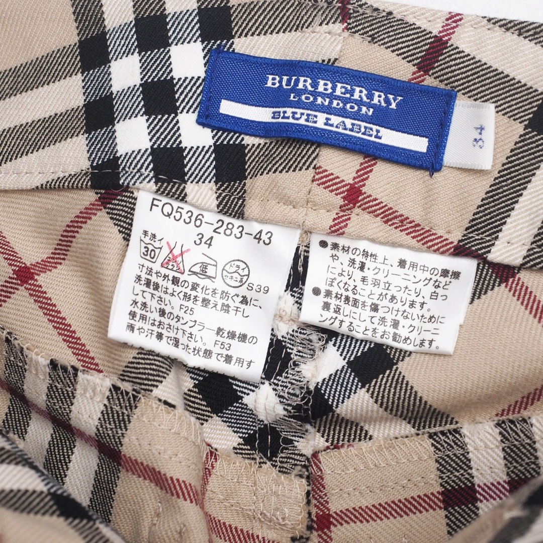 BURBERRY BLUE LABEL - BURBERRY BLUE LABEL バーバリーブルー BURBERRY BLUE LABEL - BURBERRY BLUE LABEL バーバリーブルー