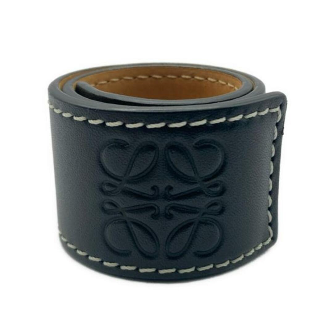 LOEWE - LOEWE(ロエベ) ブレスレット美品 - レザー 黒の通販 by LOEWE - LOEWE(ロエベ) ブレスレット美品 - レザー 黒の通販 by