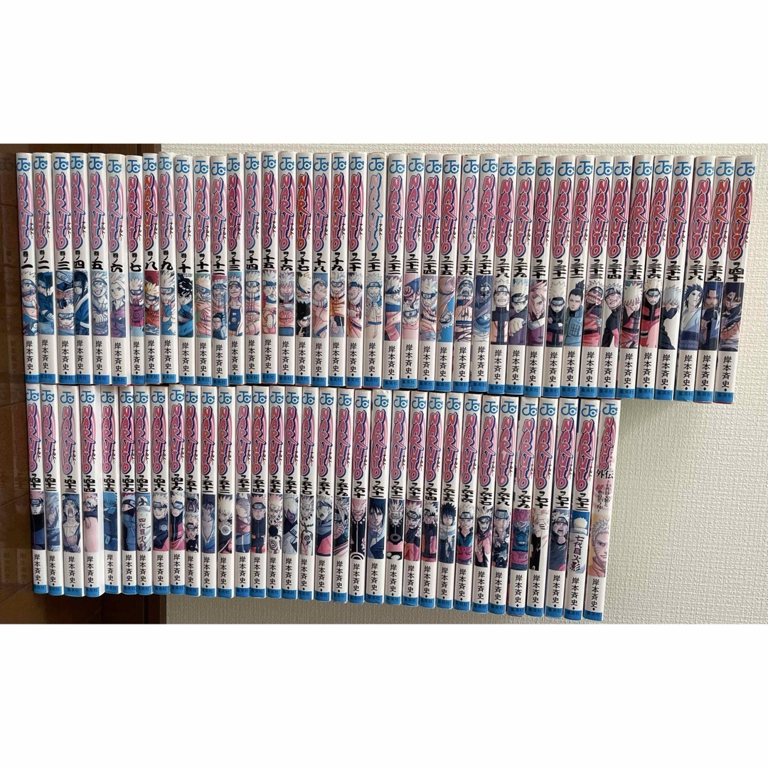 集英社 - NARUTO 1〜72巻➕外伝 全巻セットの通販 by ふじ 集英社 - NARUTO 1〜72巻➕外伝 全巻セットの通販 by ふじ