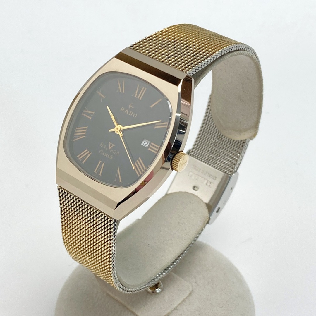 RADO - RADO ラドー バルボア V デイト 711.9573.3 ブラック RADO - RADO ラドー バルボア V デイト 711.9573.3 ブラック