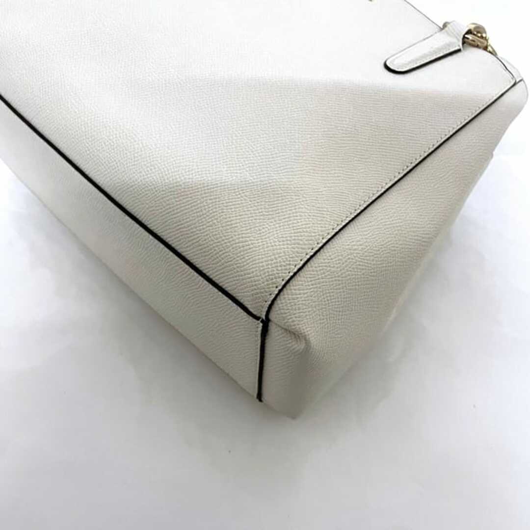 COACH - コーチ 2way バッグ ec-22831 ホワイト F57843 美品 COACH - コーチ 2way バッグ ec-22831 ホワイト F57843 美品