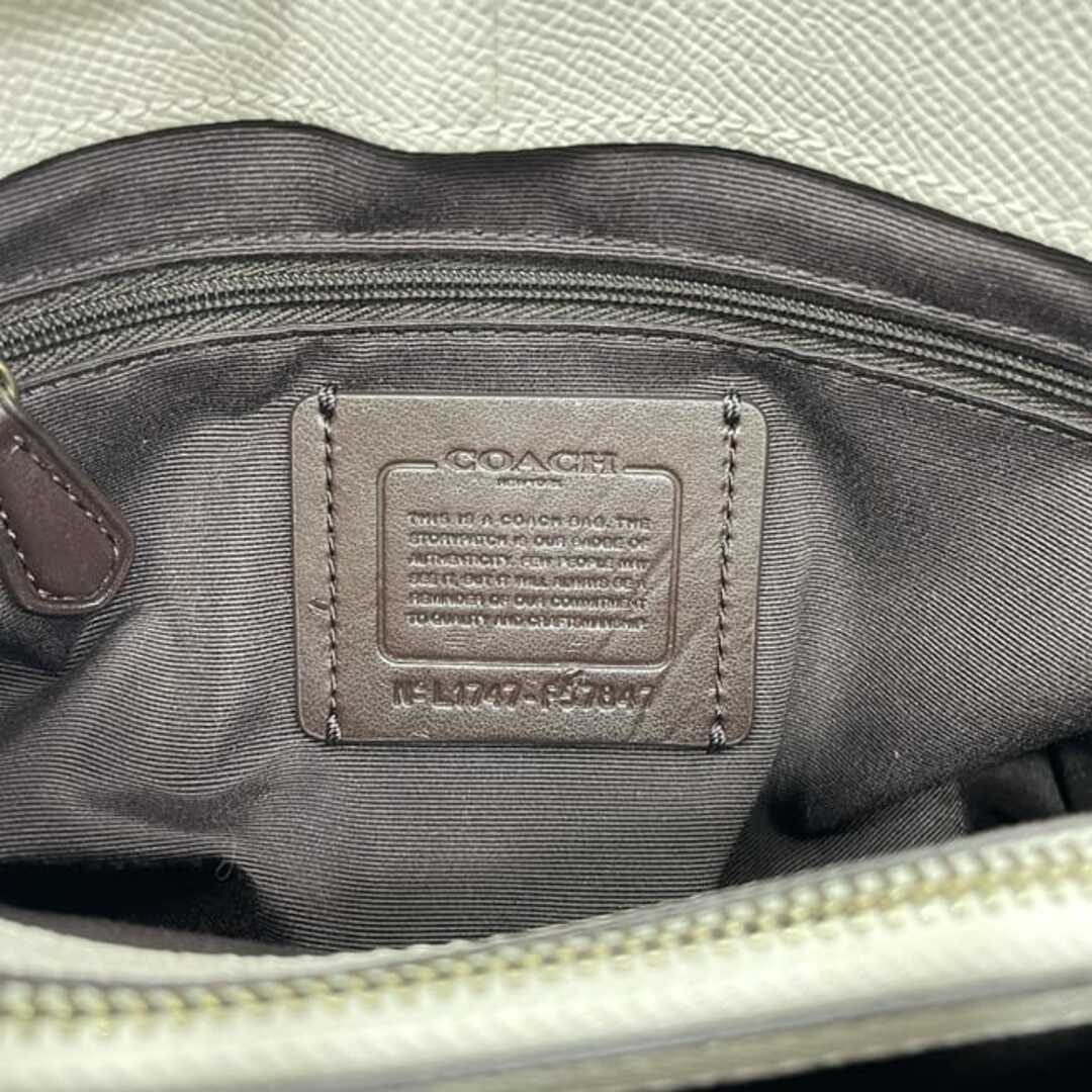 COACH - コーチ 2way バッグ ec-22831 ホワイト F57843 美品 COACH - コーチ 2way バッグ ec-22831 ホワイト F57843 美品
