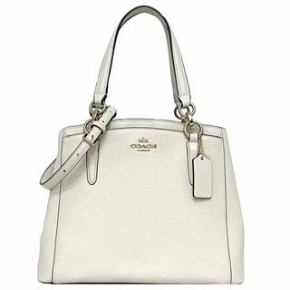 COACH - コーチ 2way バッグ ec-22831 ホワイト F57843 美品 COACH - コーチ 2way バッグ ec-22831 ホワイト F57843 美品