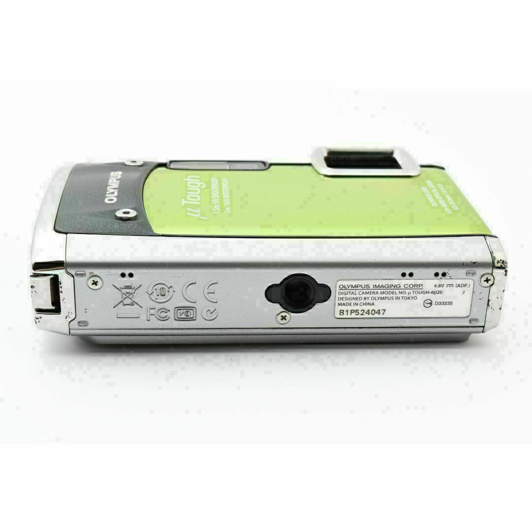OLYMPUS - OLYMPUS オリンパス μ TOUGH 6020 グリーン:2263497 OLYMPUS - OLYMPUS オリンパス μ TOUGH 6020 グリーン:2263497