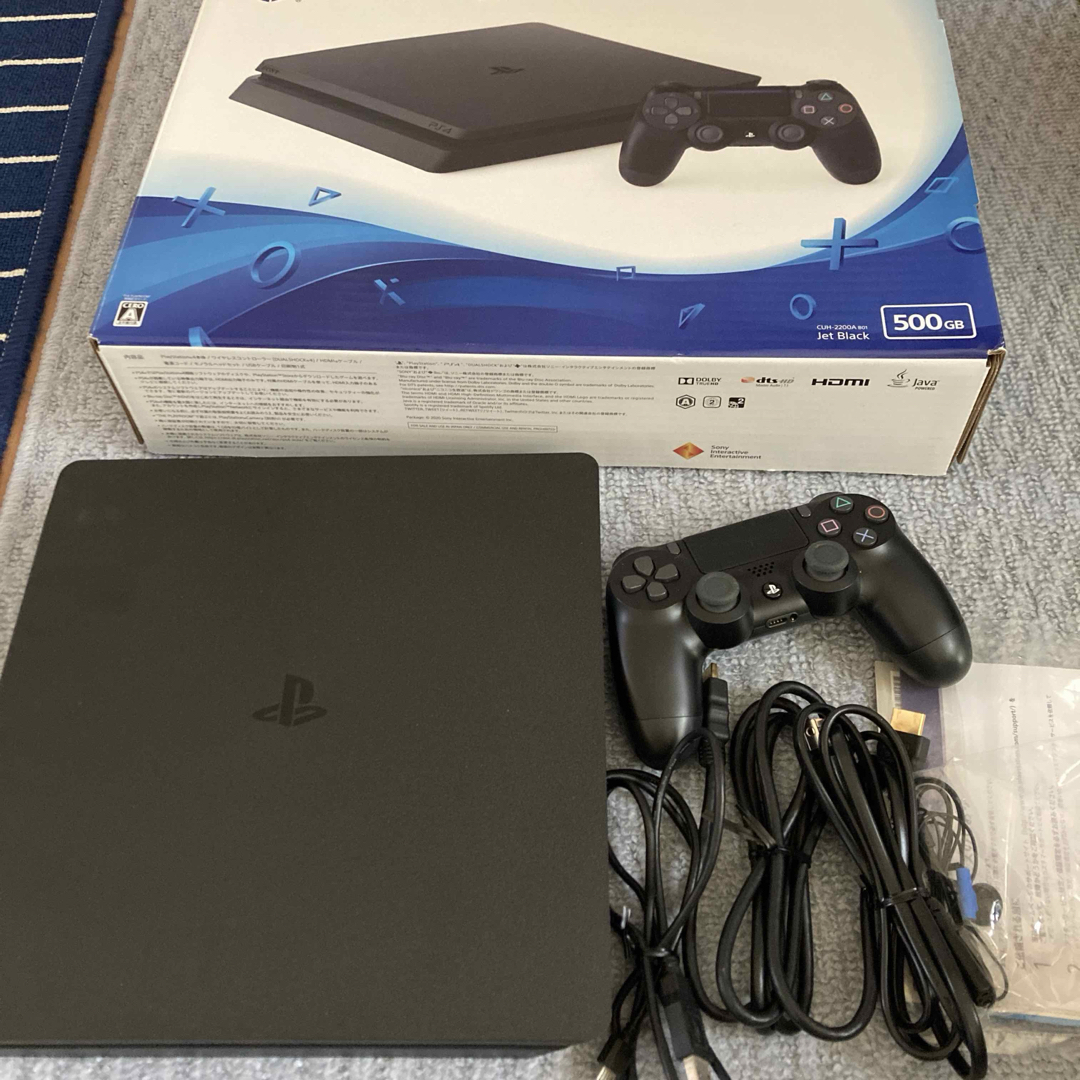 PlayStation4 - PlayStation®4 ジェット・ブラック500GB CUH PlayStation4 - PlayStation®4 ジェット・ブラック500GB CUH