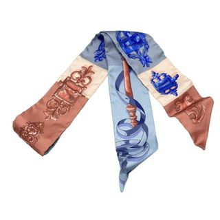 HERMES - HERMES(エルメス) スカーフ ツイリー ライトブルー HERMES - HERMES(エルメス) スカーフ ツイリー ライトブルー