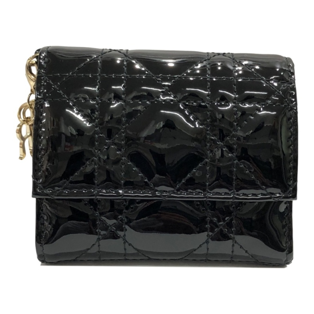 Christian Dior - Christian Dior Lady Dior Lotus ウォレット Christian Dior - Christian Dior Lady Dior Lotus ウォレット