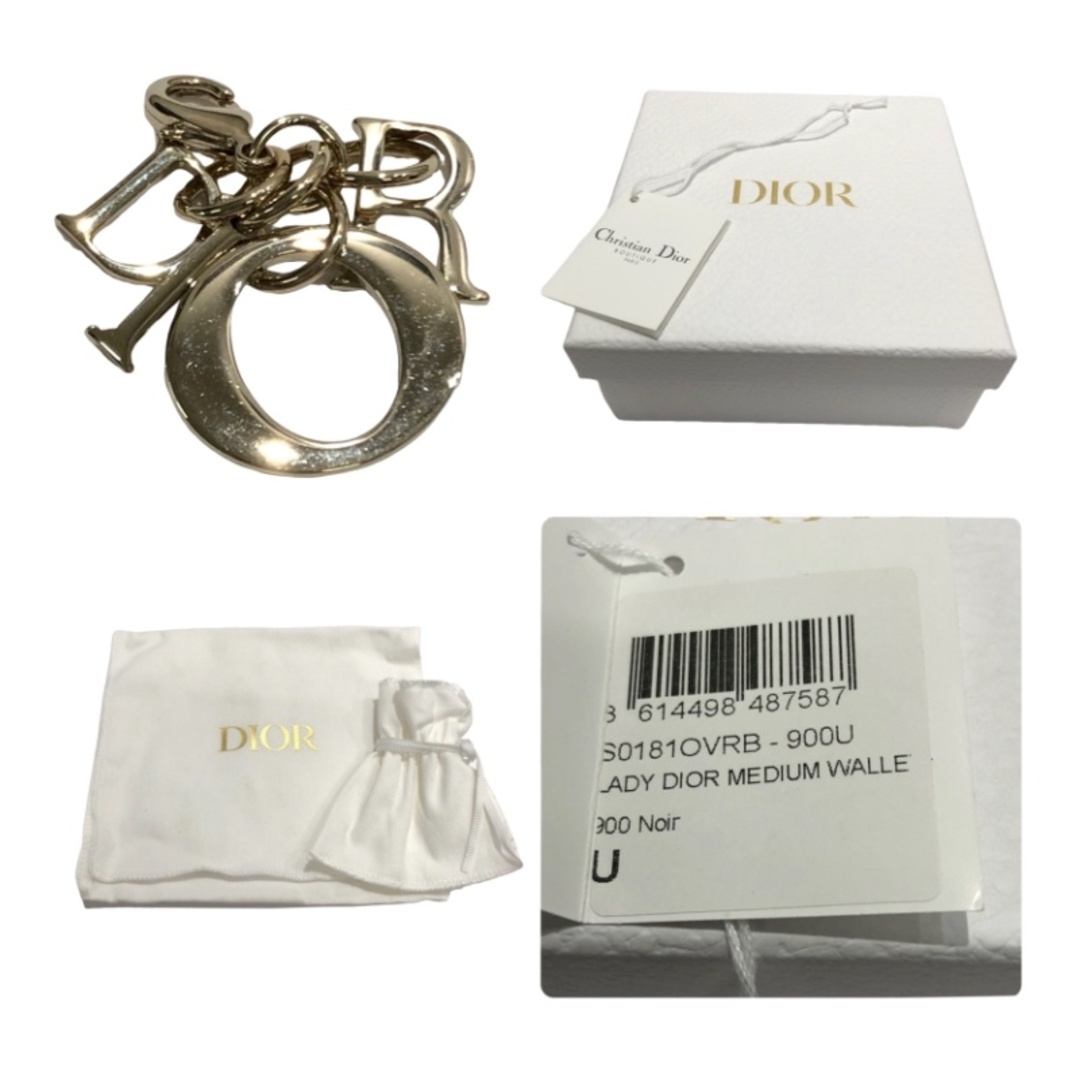 Christian Dior - Christian Dior Lady Dior Lotus ウォレット Christian Dior - Christian Dior Lady Dior Lotus ウォレット