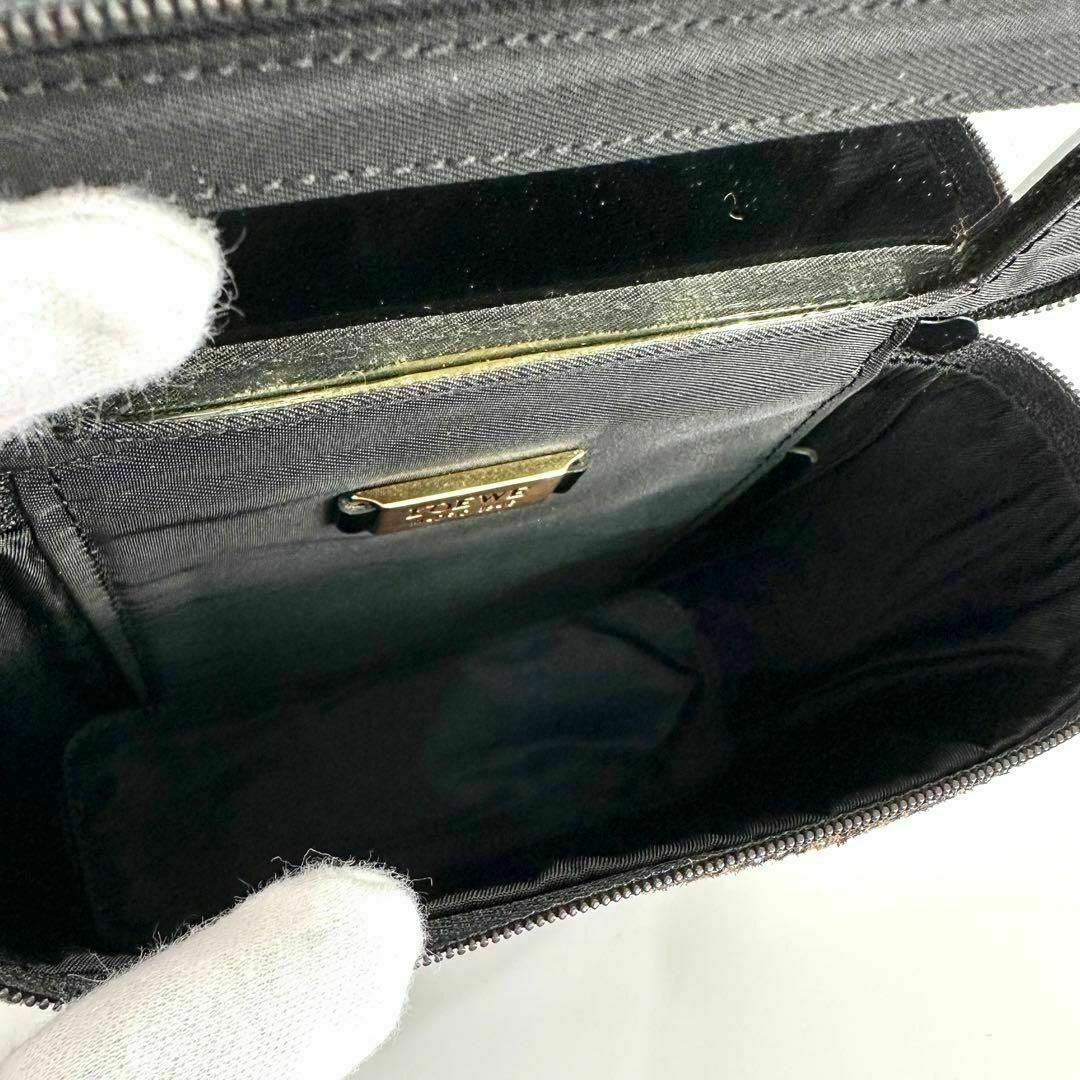 LOEWE - 極美品 ロエベ LOEWE バニティ ハンドバッグ ヒョウ柄 LOEWE - 極美品 ロエベ LOEWE バニティ ハンドバッグ ヒョウ柄