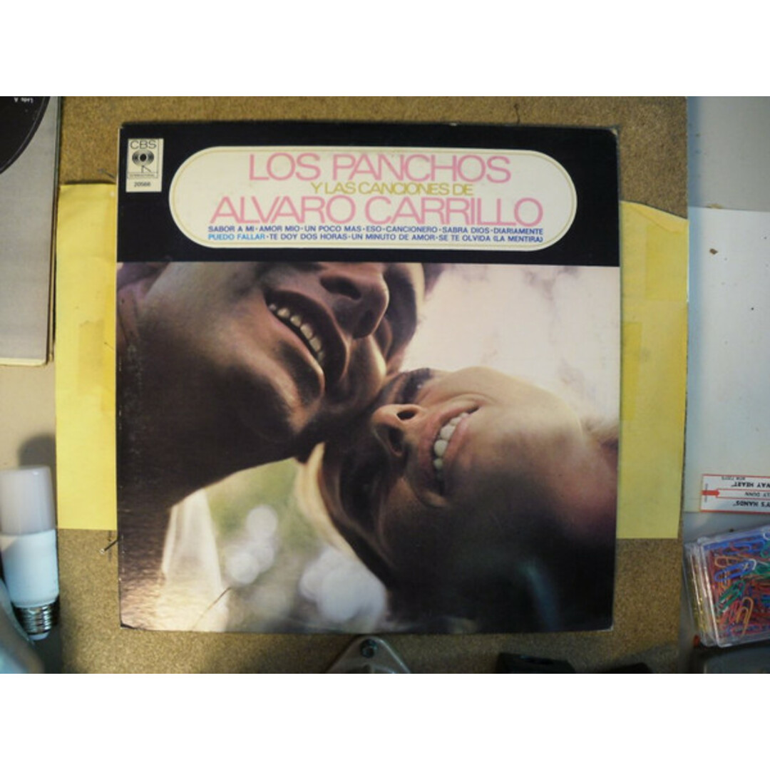 米LP Los Panchos Los Panchos Y Las Canciones De Alvaro Carrillo DML20566 CBS INTERNATIONAL /00260 エンタメ/ホビーのエンタメ その他(その他)の商品写真