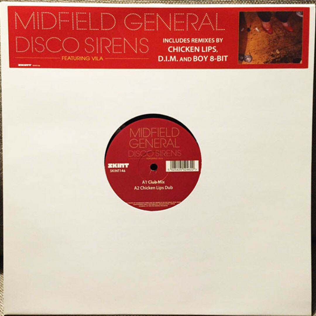 英12” Midfield General, Vila Disco Sirens SKINT146 SKINT /00260 エンタメ/ホビーのエンタメ その他(その他)の商品写真