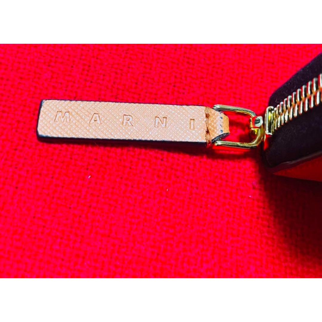 MARNI - 定価¥93500.新品本物】 MARNI マルニ 財布 オレンジ MARNI - 定価¥93500.新品本物】 MARNI マルニ 財布 オレンジ