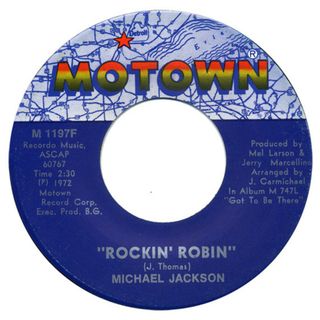 米7” Michael Jackson Rockin Robin 1197F Motown /00080(その他)
