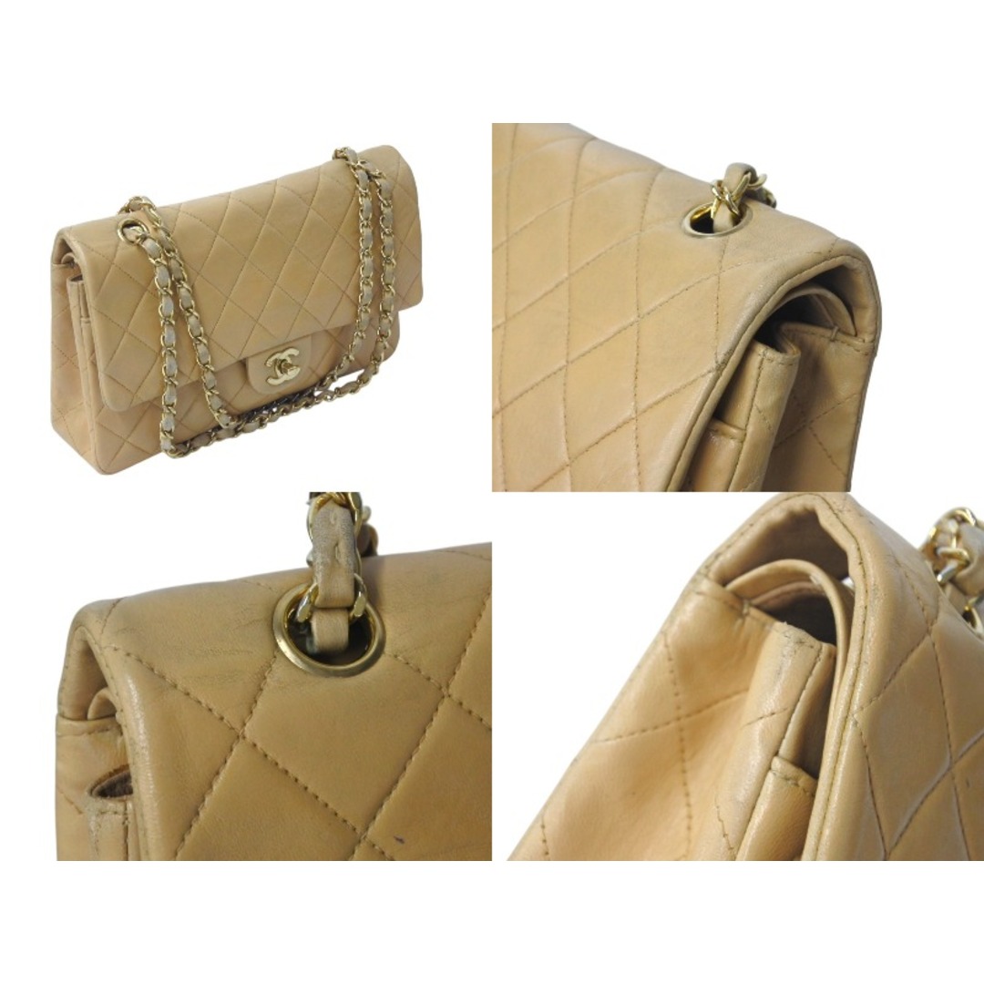 CHANEL - CHANEL シャネル マトラッセ25 Wフラップ Wチェーン CHANEL - CHANEL シャネル マトラッセ25 Wフラップ Wチェーン