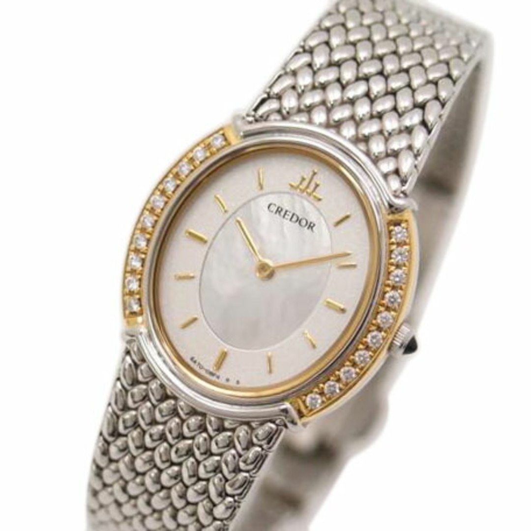 SEIKO - SEIKO セイコー/クレドール/ダイヤベゼル/クォーツ/5A70 SEIKO - SEIKO セイコー/クレドール/ダイヤベゼル/クォーツ/5A70