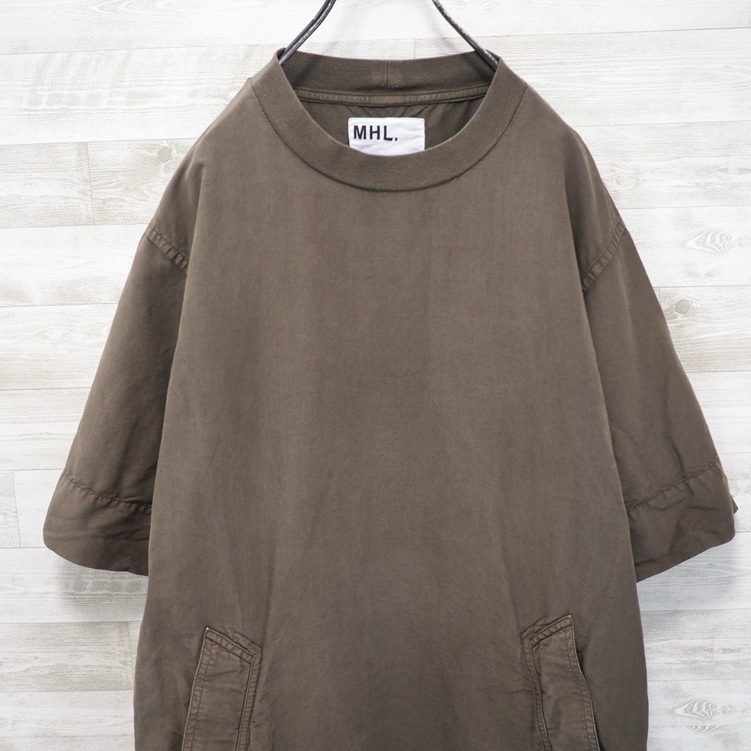 MHL. - MHL. 20SS Dry Cotton Linen-Khaki/1の通販 by MHL. - MHL. 20SS Dry Cotton Linen-Khaki/1の通販 by