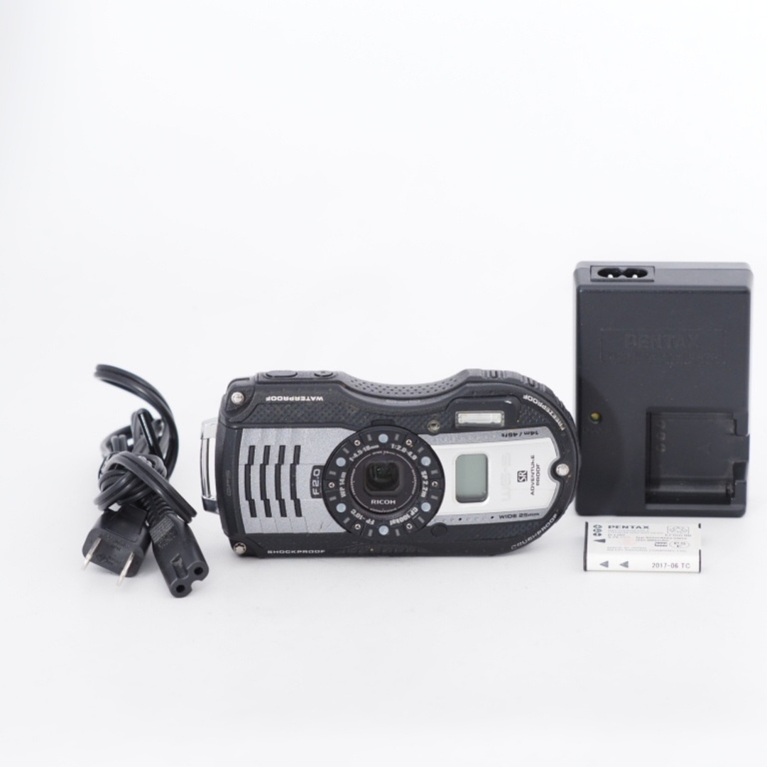 RICOH - RICOH リコー 防水デジタルカメラ WG-5GPS ガン RICOH - RICOH リコー 防水デジタルカメラ WG-5GPS ガン