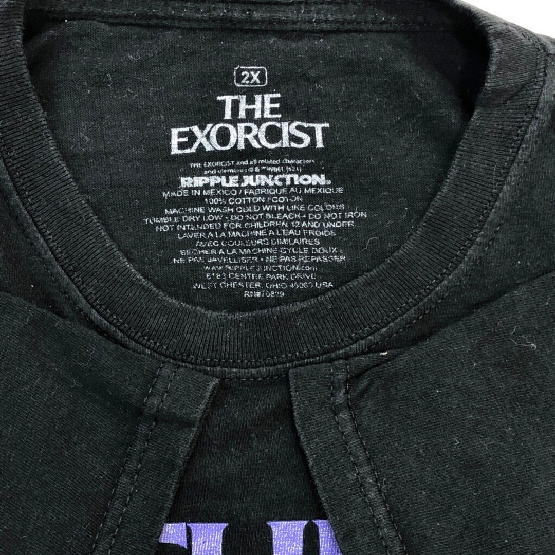 THE EXORCIST エクソシスト 半袖Tシャツ 大きいサイズ ムービー THE EXORCIST エクソシスト 半袖Tシャツ 大きいサイズ ムービー