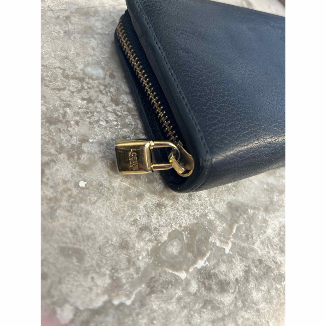 LOEWE - LOEWE 黒 長財布 ラウンドジップ アナグラム アマソナ LOEWE - LOEWE 黒 長財布 ラウンドジップ アナグラム アマソナ