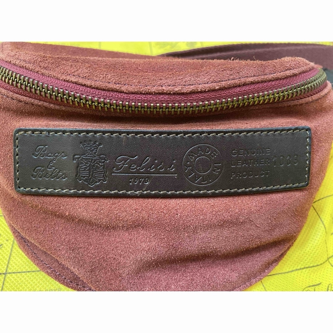 Felisi - 正規店 新品未使用 タグつき フェリージ ボディバッグ Felisi - 正規店 新品未使用 タグつき フェリージ ボディバッグ