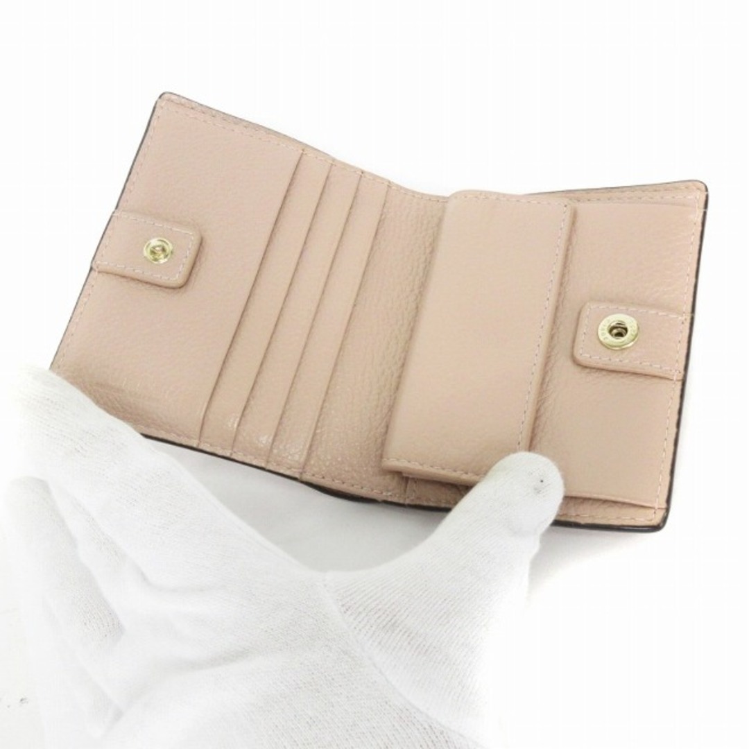 FURLA - フルラ FURLA 二つ折り 財布 ウォレット レザー ピンク FURLA - フルラ FURLA 二つ折り 財布 ウォレット レザー ピンク