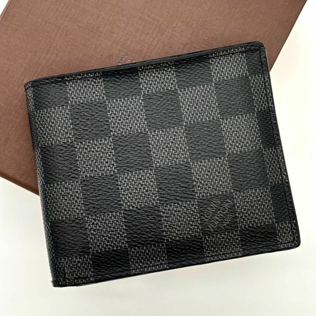 LOUIS VUITTON - ルイヴィトン 折財布 ダミエグラフィット LOUIS VUITTON - ルイヴィトン 折財布 ダミエグラフィット