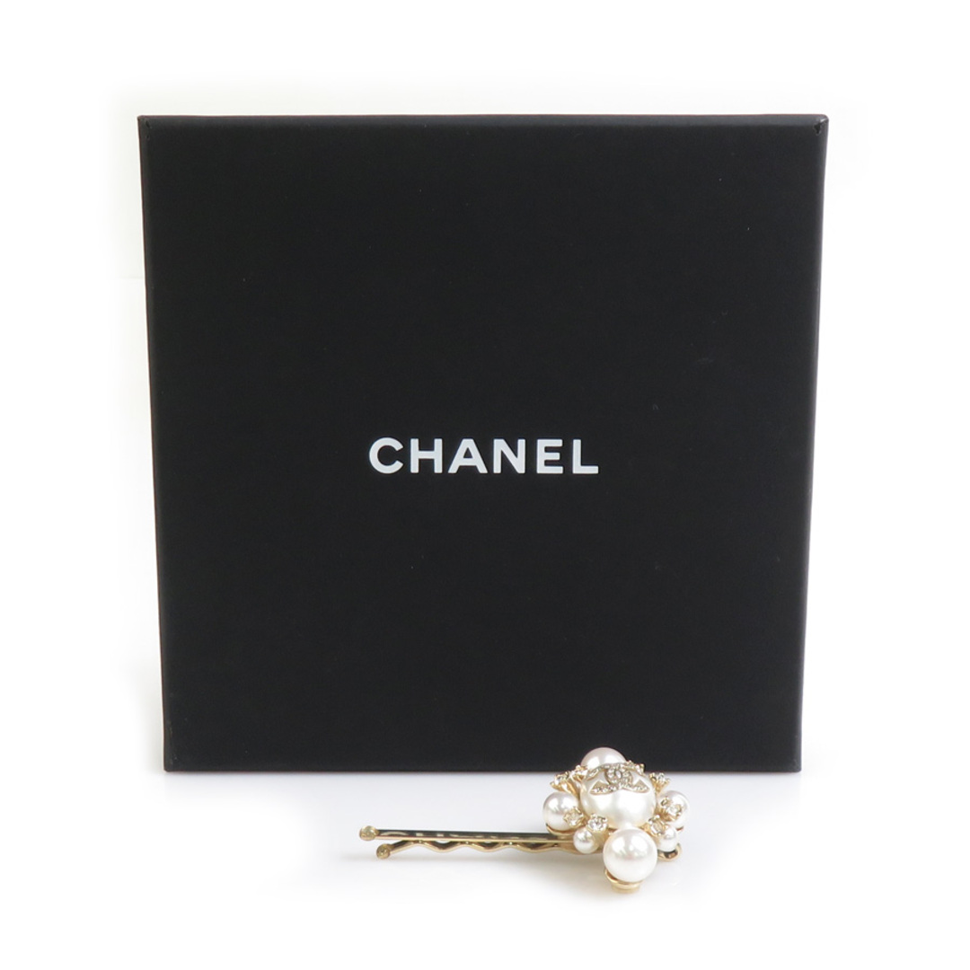 CHANEL - シャネル CHANEL ヘアピン ココマーク メタル/フェイク CHANEL - シャネル CHANEL ヘアピン ココマーク メタル/フェイク
