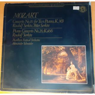 蘭LP Mozart, Rudolf Serkin, Peter S Concerto No. 10 For Two Pianos, K.365, Piano Concer MP39127 	CBS MASTERWORKS /00260(その他)