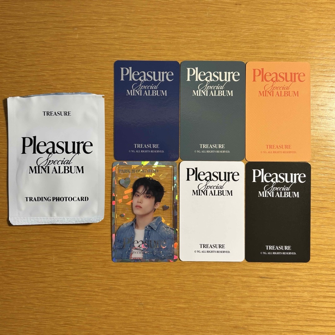 TREASURE - TREASURE Pleasure ポップアップ トレカ コンプ TREASURE - TREASURE Pleasure ポップアップ トレカ コンプ