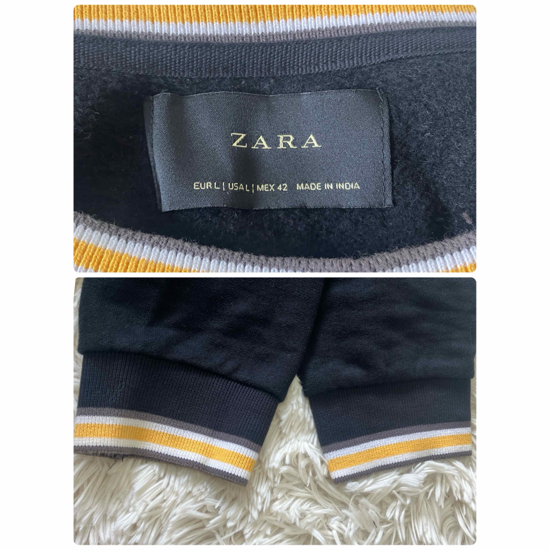 ZARA - ZARA 完売品 プルオーバー スウェット 刺繍 トラ 狼 ZARA - ZARA 完売品 プルオーバー スウェット 刺繍 トラ 狼