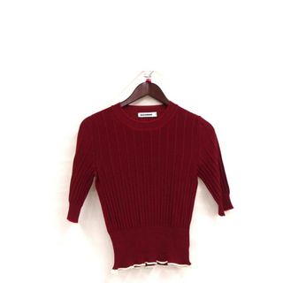 JIL SANDER ジルサンダー/ニット/RD/ABランク/82【中古】の通販 JIL SANDER ジルサンダー/ニット/RD/ABランク/82【中古】の通販